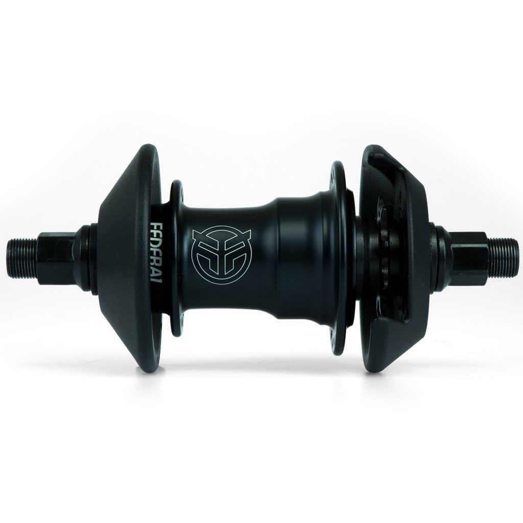 Federal RHD Motion Freecoaster Hub With Guards Matt Black 9