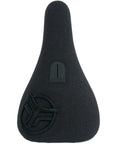 Federal Slim Pivotal Logo Seat - Black With Raised Black Stitching at . Quality Seat from Waller BMX.