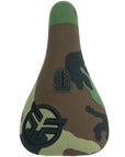 Federal Slim Pivotal Logo Seat - Camo With Raised Black Stitching at . Quality Seat from Waller BMX.