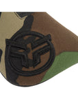 Federal Slim Pivotal Logo Seat - Camo With Raised Black Stitching at . Quality Seat from Waller BMX.