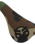 Federal Slim Pivotal Logo Seat - Camo With Raised Black Stitching at . Quality Seat from Waller BMX.