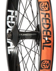Federal Stance Front Hub With Hubguards - Matt Black 10mm at . Quality Hubs from Waller BMX.