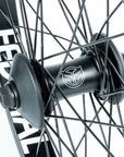 Federal Stance Pro Front Wheel With Guards And Butted Spokes - Black 10mm at . Quality Front Wheels from Waller BMX.