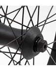 Fiend Cab Flangeless Front Wheel - Black 10mm (3/8") at . Quality Front Wheels from Waller BMX.