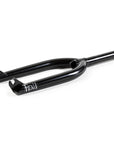 Fiend Invest Fork - ED Black 10mm (3/8") at . Quality Forks from Waller BMX.