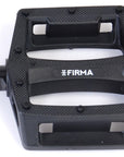 Firma BMX Plastic Pedals Pair Black - Waller BMX