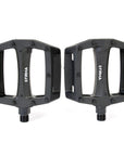 Firma BMX Plastic Pedals Pair Black - Waller BMX