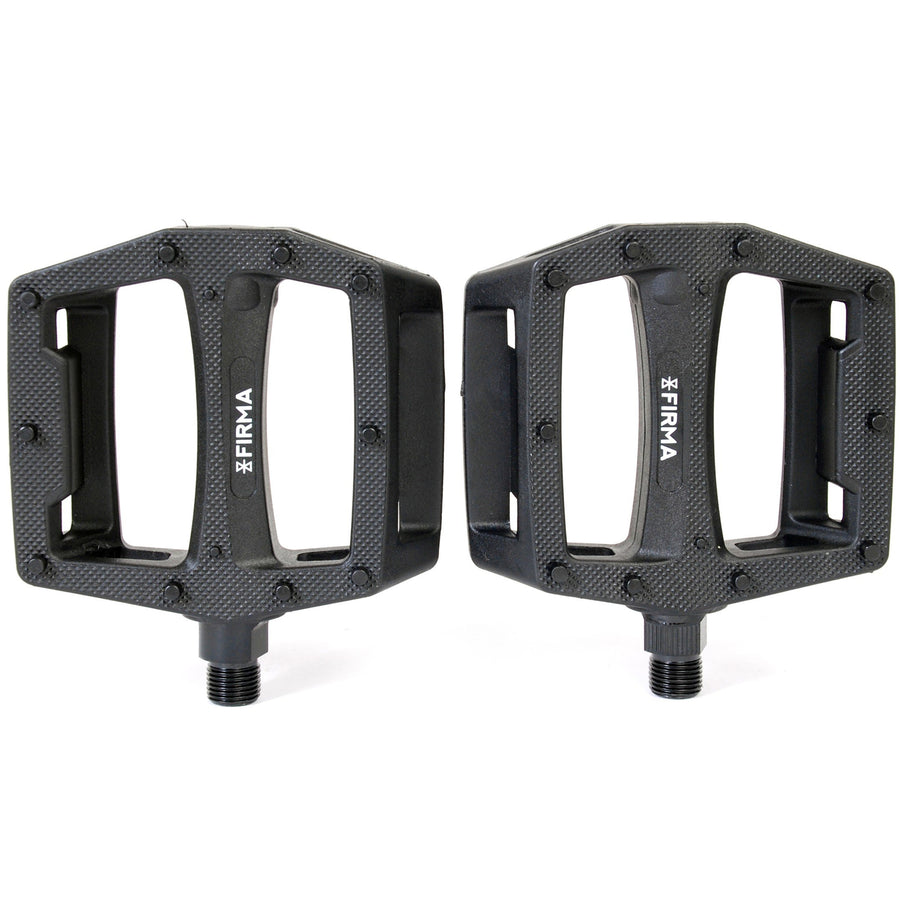 Firma BMX Plastic Pedals Pair Black