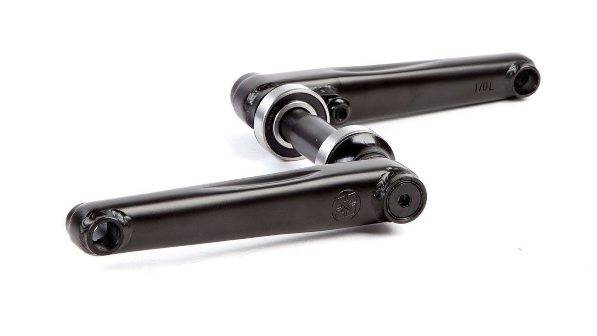 BMX クランクFIT 19MM CRANKS 175mm Set mid BB Fit 19mm Cranks with BB | Waller BMX