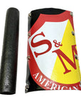 S&M Big 10" Crossbar Pad Black - Waller BMX