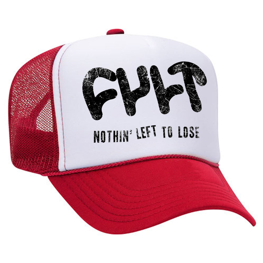 Cult Nothin' Left Cap - Red | BMX