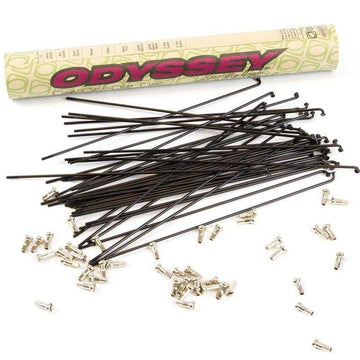 Odyssey Spokes 40pc 14G at 19.99. Quality Spokes from Waller BMX.
