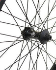 Primo VS N4 Flangeless V2 Front Wheel - Black 10mm (3/8") at . Quality Front Wheels from Waller BMX.