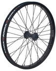 Primo VS N4 Flangeless V2 Front Wheel - Black 10mm (3/8") at . Quality Front Wheels from Waller BMX.