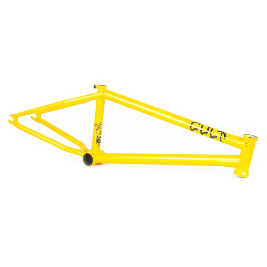 Cult Shorty IC Frame Ricany Yellow Waller BMX