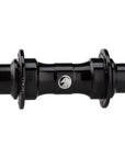 Shadow Symbol Front Hub - Black 10mm (3/8") at . Quality Hubs from Waller BMX.