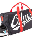 Odyssey Slugger Duffel Bag - Black With Red Stitch - Waller BMX