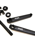 Stranger Level Cranks - Black With 19mm Mid BB - Waller BMX