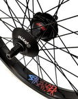 Stranger RHD Crux V2 Cassette Rear Wheel - Black Hub With Black XL Rim 9 Tooth - Waller BMX