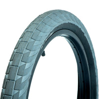 Tall Order Wallride Tyre - Grey With Black Sidewalls 2.35"