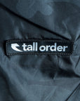 Tall Order Patch Logo Jacket - Black Camo - Waller BMX