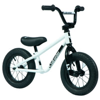 Tall Order Small Order Balance Bike - Gloss White With Black Parts 12"