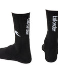 Tall Order Logo Socks - Black With White Logo - Waller BMX