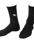 Tall Order Logo Socks - Black With White Logo - Waller BMX