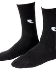 Tall Order Logo Socks - Black With White Logo - Waller BMX