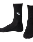 Tall Order Logo Socks - Black With White Logo - Waller BMX