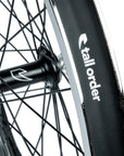Tall Order Dynamics Front Wheel - Black Hub With Chrome Rim at . Quality Front Wheels from Waller BMX.