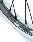 Tall Order Dynamics LHD Cassette Wheel - Black With Chrome Rim 9 Tooth at . Quality Rear Wheels from Waller BMX.