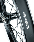 Tall Order Dynamics LHD Cassette Wheel - Black With Silver Spoke Nipples 9 Tooth at . Quality Rear Wheels from Waller BMX.