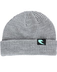 Tall Order Teal Logo Beanie - Grey | BMX