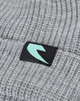 Tall Order Teal Logo Beanie - Grey | BMX