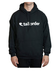 Tall Order Font Hooded Sweatshirt - Black at 43.99. Quality Hoodies and Sweatshirts from Waller BMX.