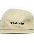 Tall Order Logo Camper Cap - Tan at . Quality Hats and Beanies from Waller BMX.