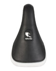 Tall Order Logo Slim Pivotal Seat - Black/White at . Quality Seat from Waller BMX.
