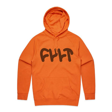 Cult Thick Logo Hoodie - Orange