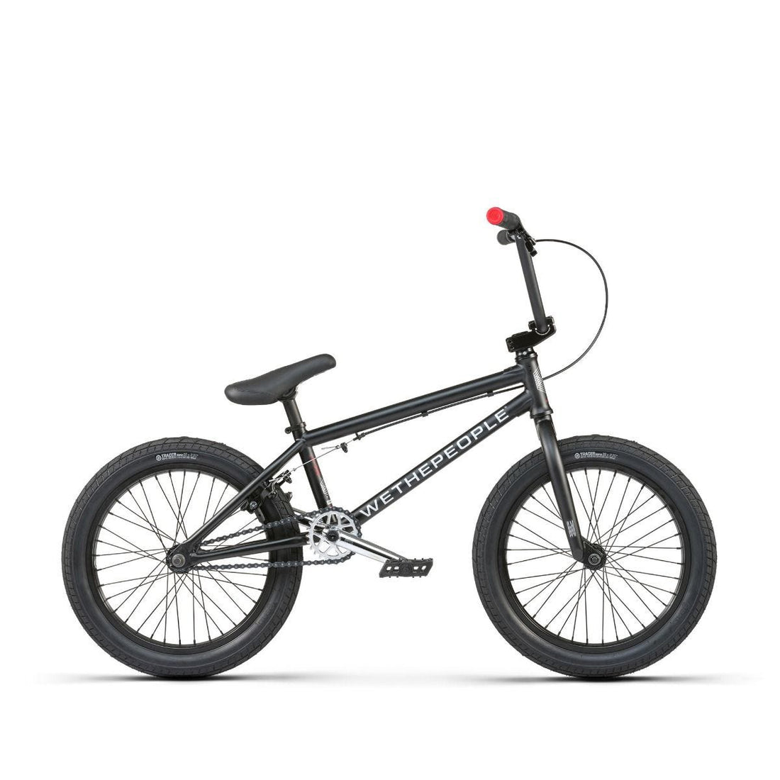 WeThePeople CRS 18" BMX Bike 2023 - Matte Black