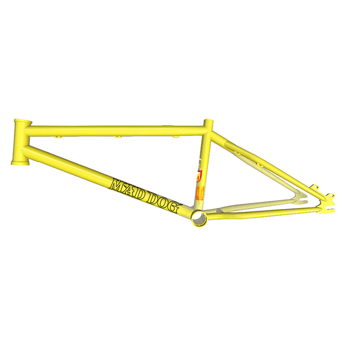 S&M Mad Dog Frame Holmes Yellow - Waller BMX