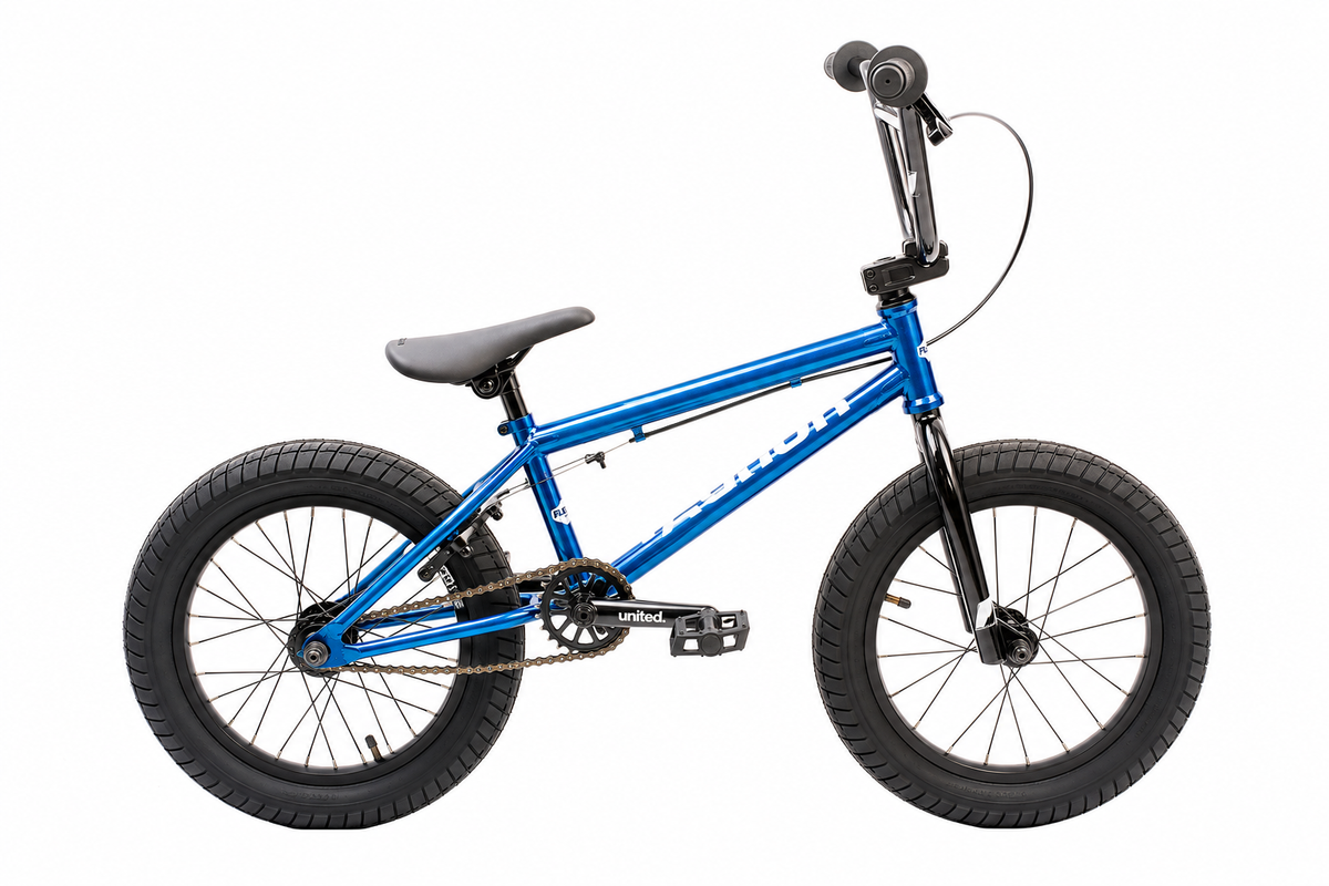 United Recruit 16" Complete BMX Bike - Electric Blue