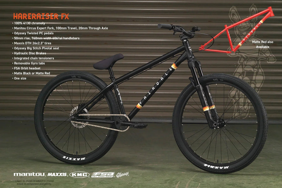 Fairdale Hareraiser FX Complete Bike (Suspension Fork)