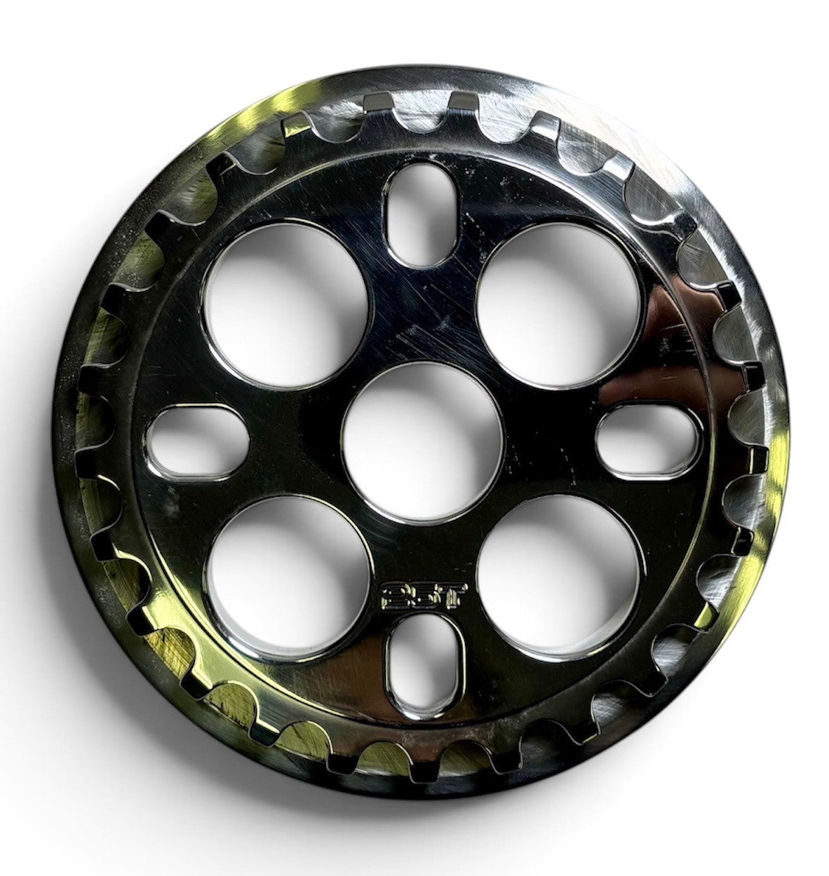 S&amp;M Mid School Guard Sprocket Polished