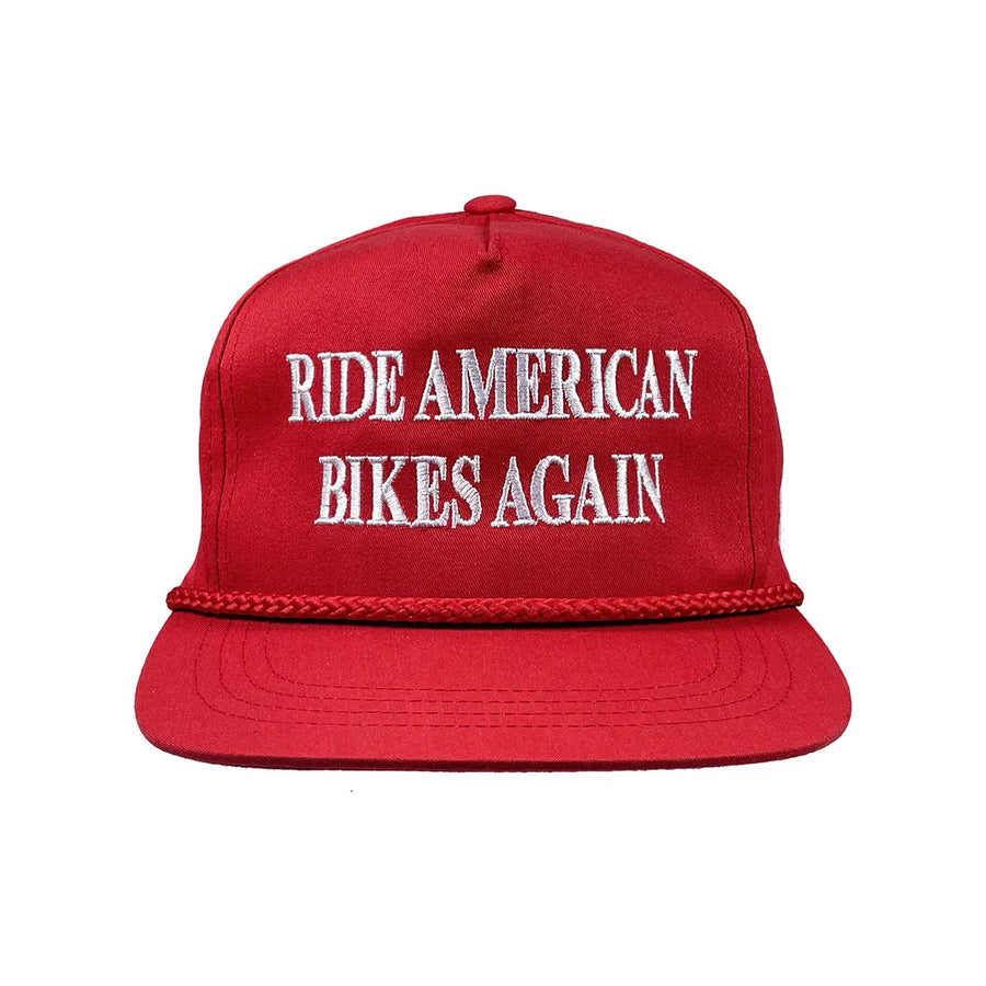 S&M Ride American Bikes Again Hat Red