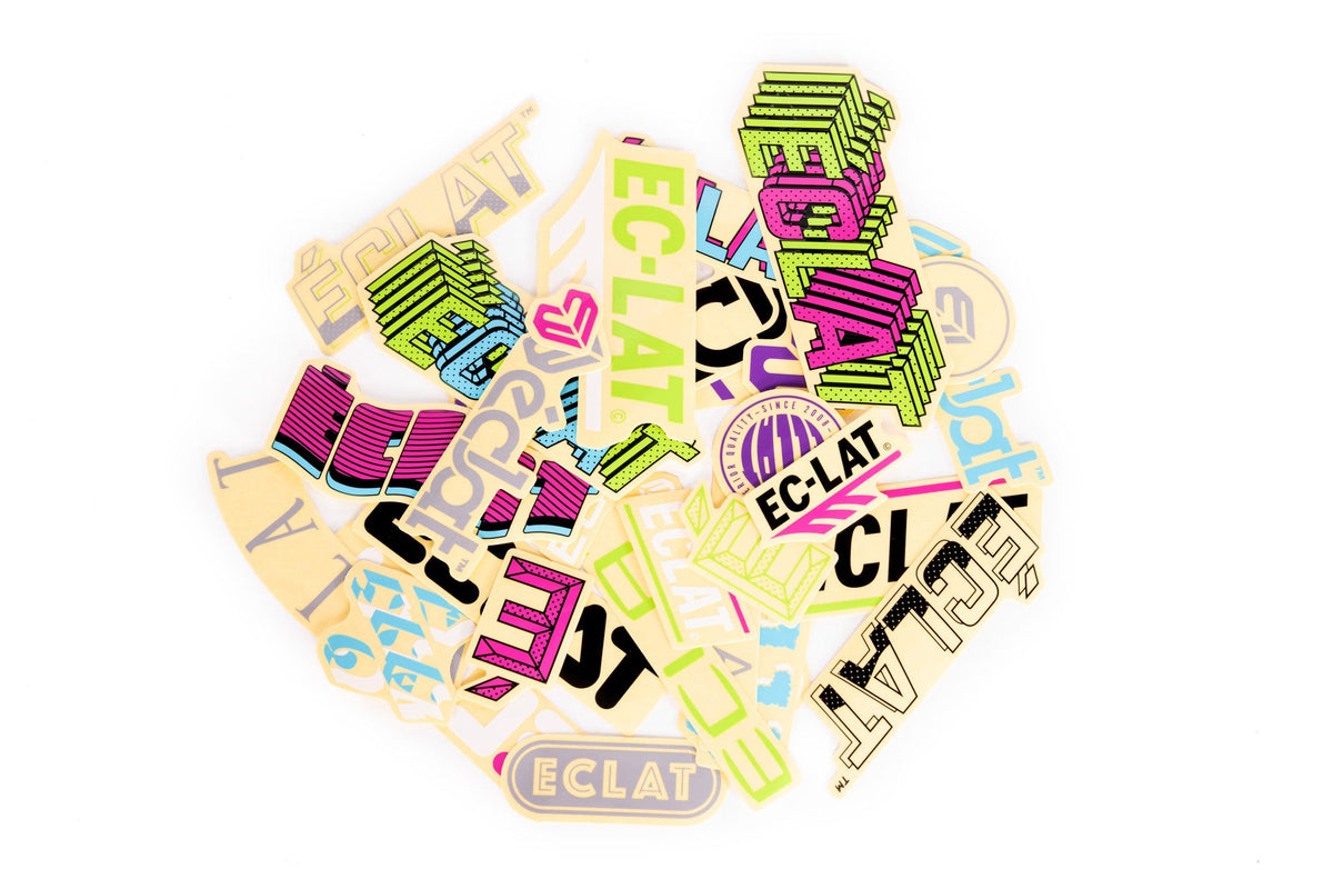 ÉCLAT Mixed Sticker Pack 10 Assorted Stickers