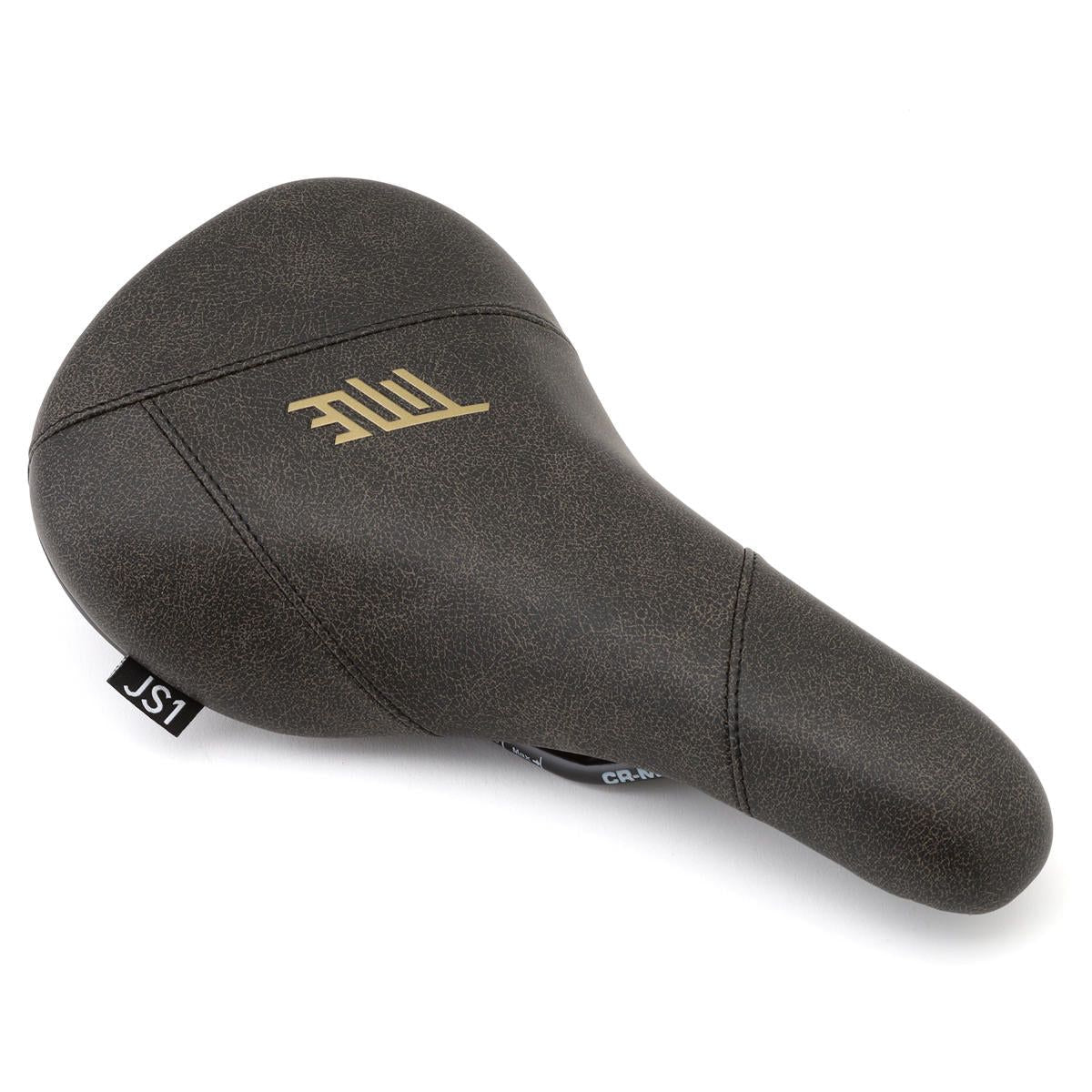 Title MTB JS1 Seat Black/Gold Crackle