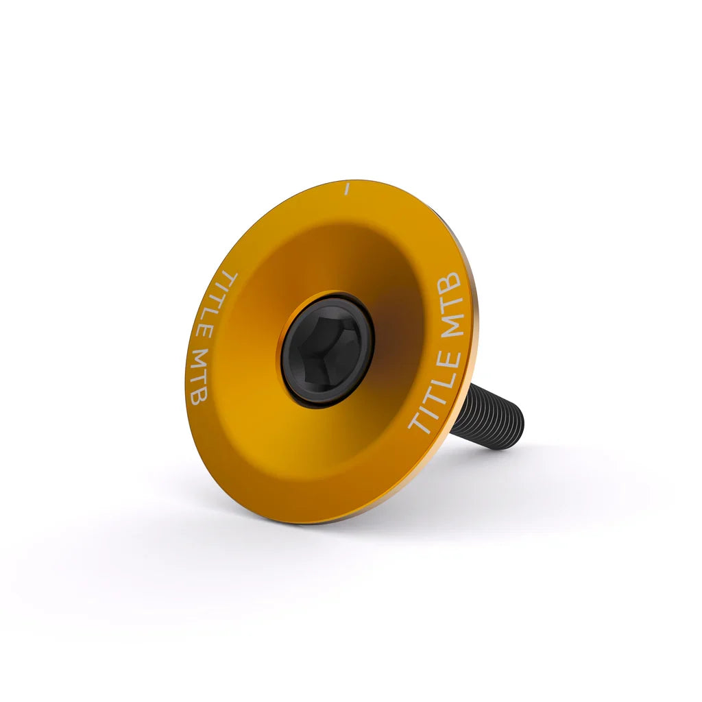 TITLE MTB Headset Top Cap And Bolt Set