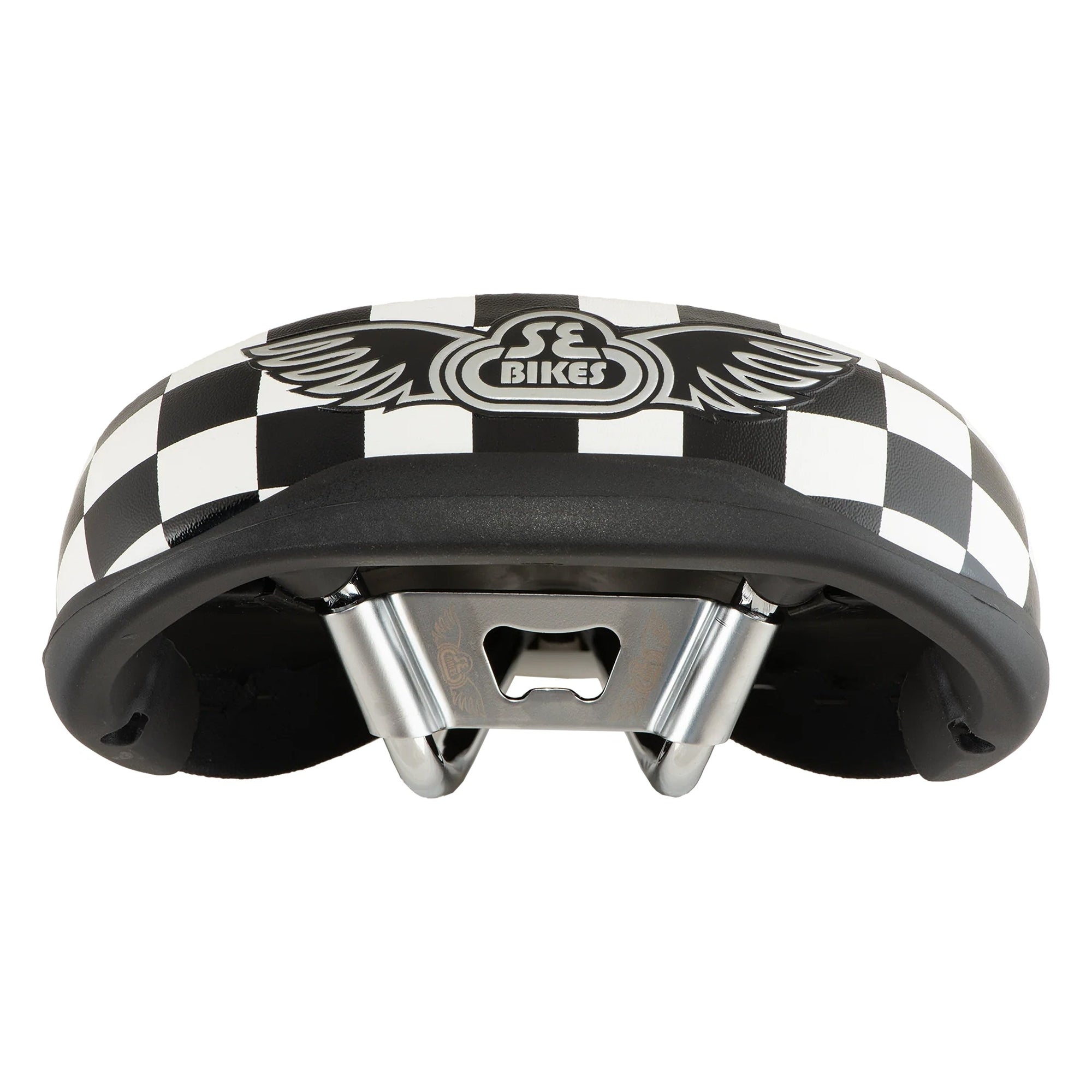 SE BIKES Railed Flyer Checkerboard Seat incl. Bottle Opener