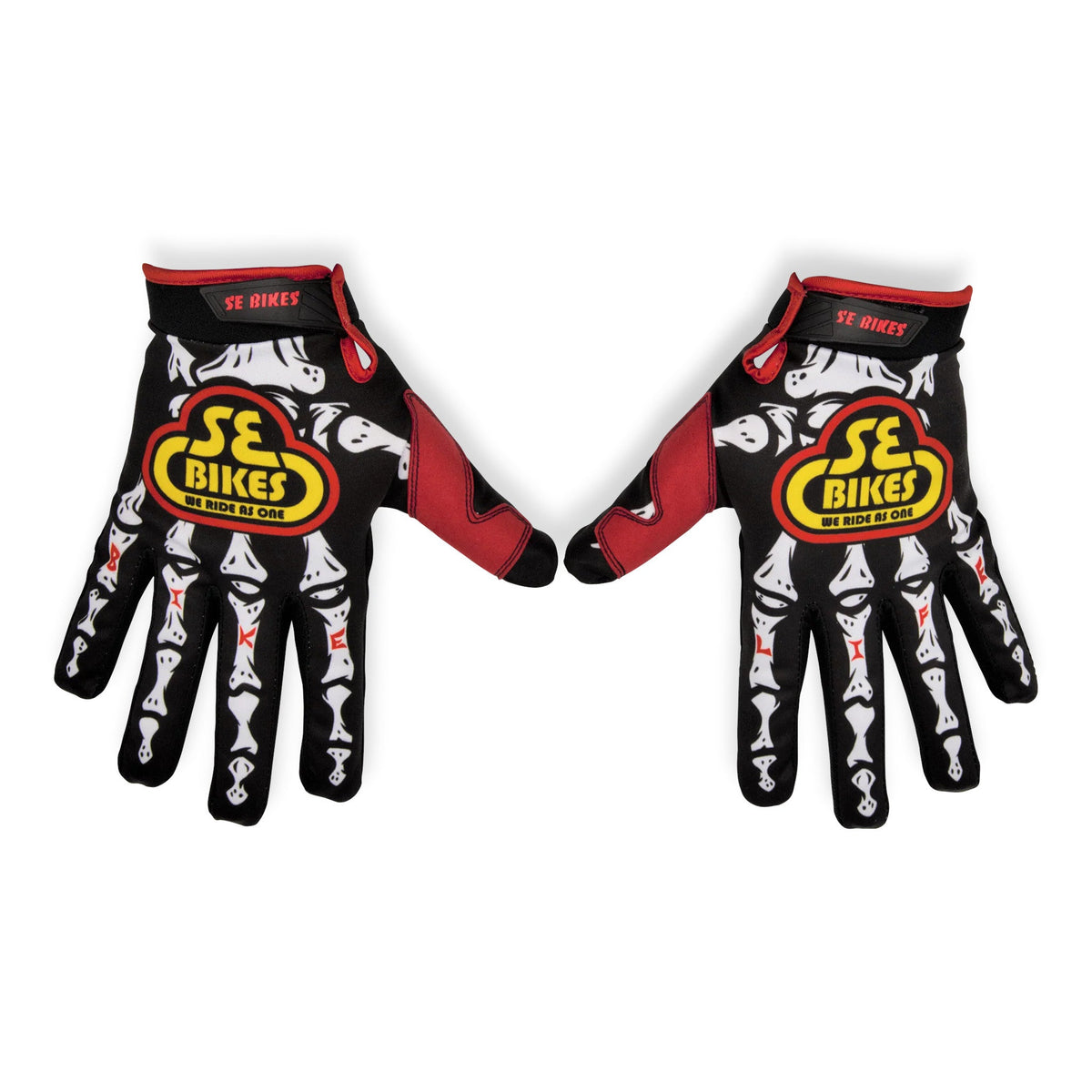 SE Bikes Skeleton Bike Life Gloves